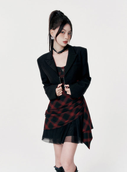 Scarlet Rebel Mini Dress