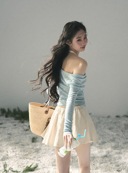 Ivory Orbit Skirt