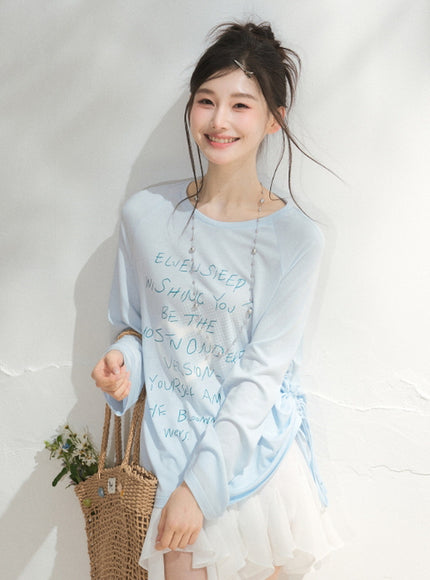 Petal Waltz White Skirt