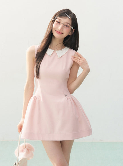Pink Soufflé Mini Dress