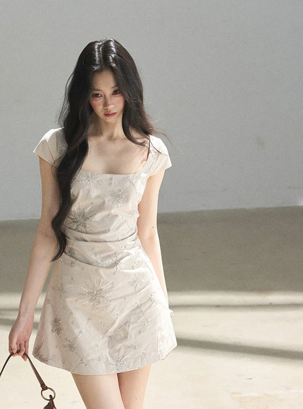 Celestial Glow Mini Dress