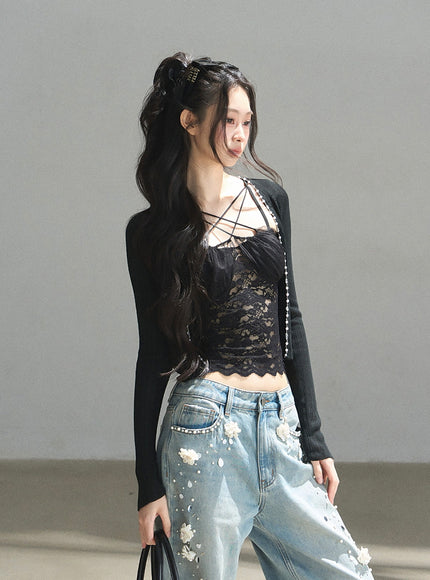 Raven Black Rose Set