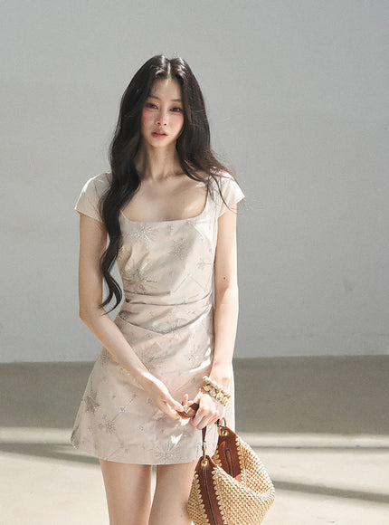 Celestial Glow Mini Dress