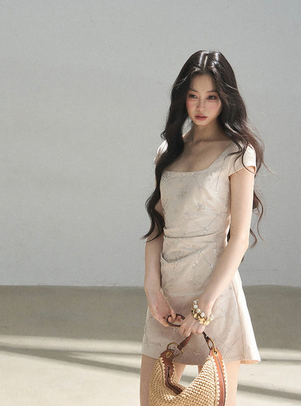 Celestial Glow Mini Dress