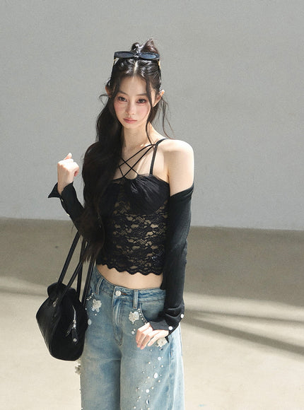 Raven Black Rose Set