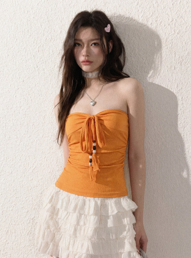 Sunlit Charm Tube Top