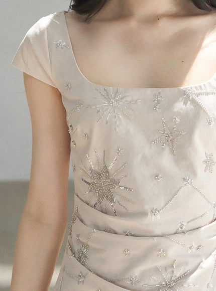 Celestial Glow Mini Dress