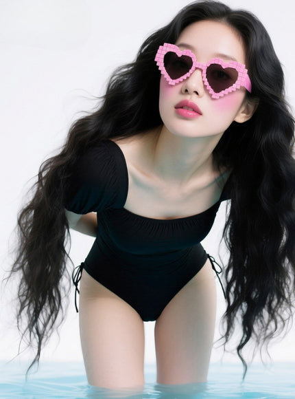 Noir Elegance Swimsuit
