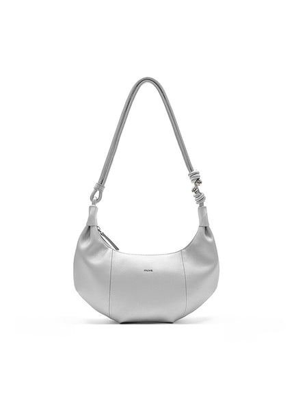 Luna Knot Bag - Silver