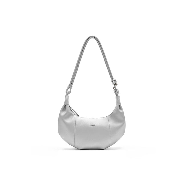 Luna Knot Bag - Silver