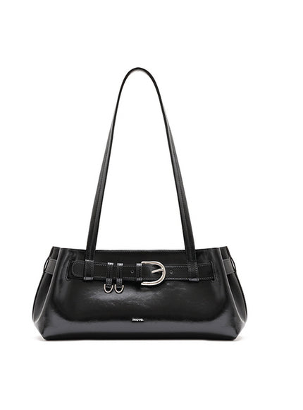 Glossy Vibe Bag - Black