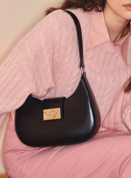 Colette Curve Bag - Black
