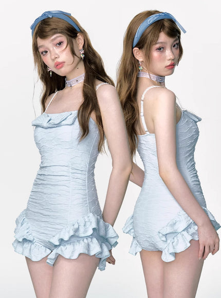 Soft Breeze Wave Swimsuit