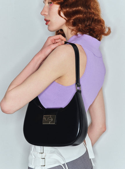 Colette Curve Bag - Black