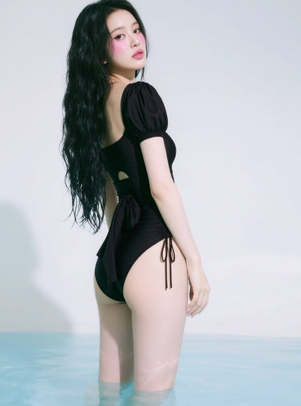 Noir Elegance Swimsuit