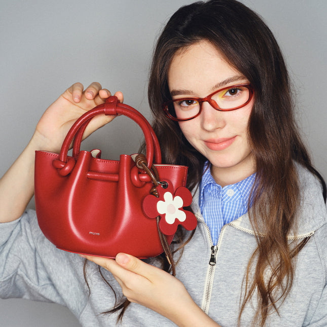Mochi Mini Tote Bag - Red