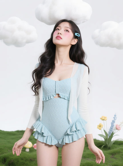 Ruffle Fantasy Duo Swimsuit Set