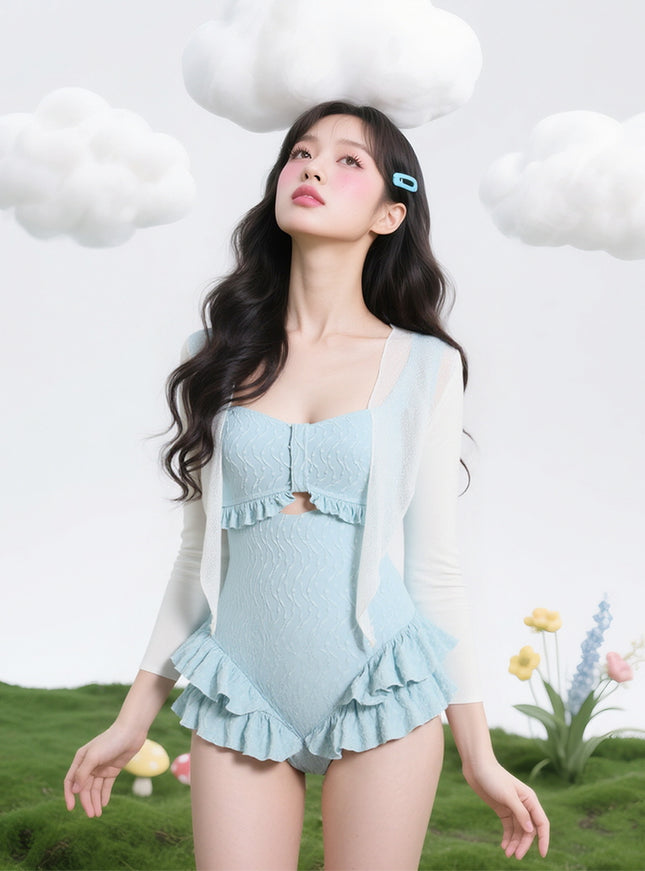 Ruffle Fantasy Duo Swimsuit Set
