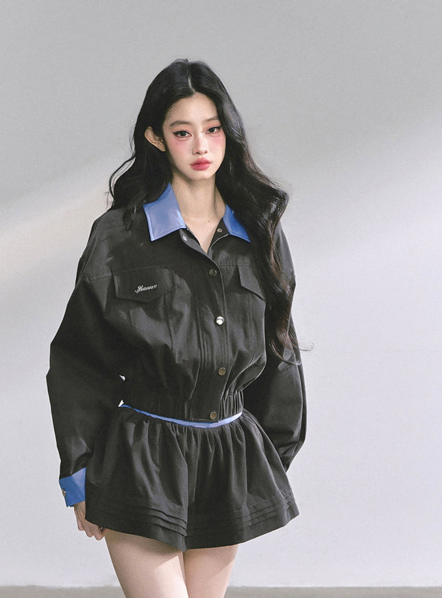Contrast Collar Set