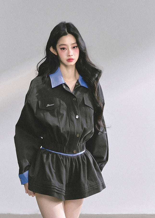 Contrast Collar Set