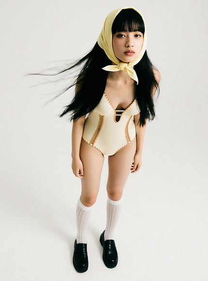 Golden Edge Swimsuit