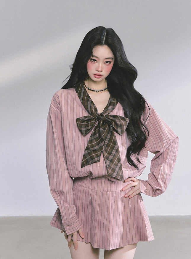 Ribbon Muse Pink Dress