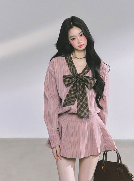 Ribbon Muse Pink Dress
