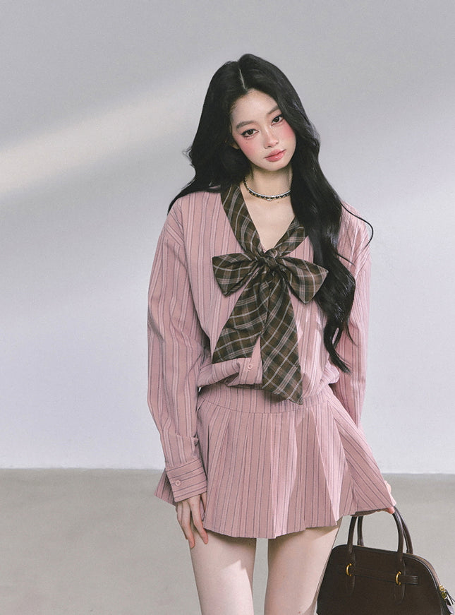 Ribbon Muse Pink Dress