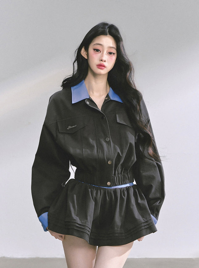 Contrast Collar Set