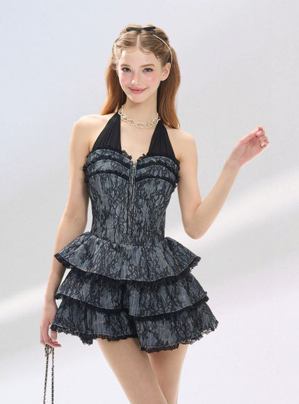 Enchanted Tiered Corset Dress