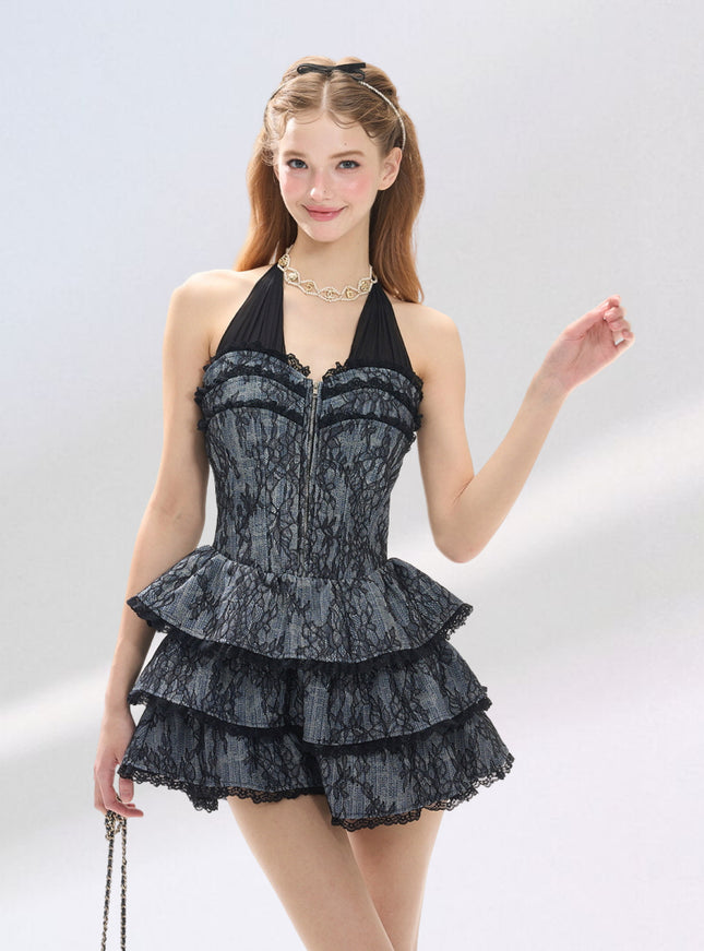 Enchanted Tiered Corset Dress