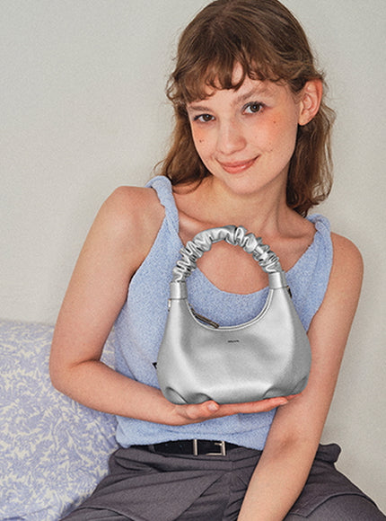 Puffy Loop Bag - Silver