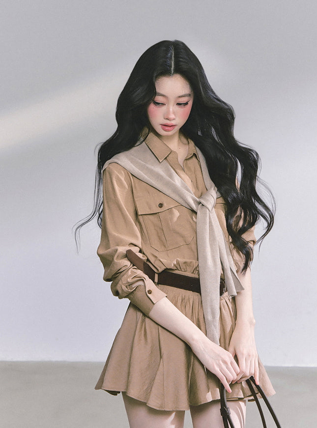 Heritage Shawl Dress Set
