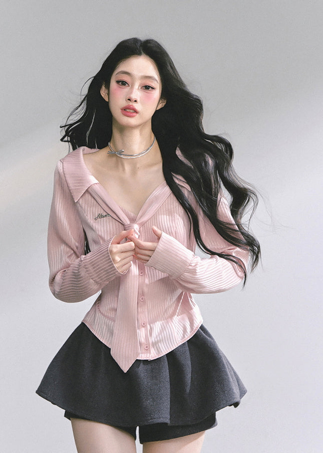 Knot Muse Pink Top