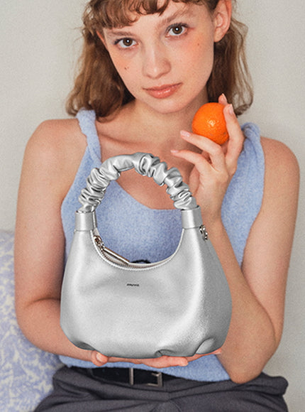Puffy Loop Bag - Silver