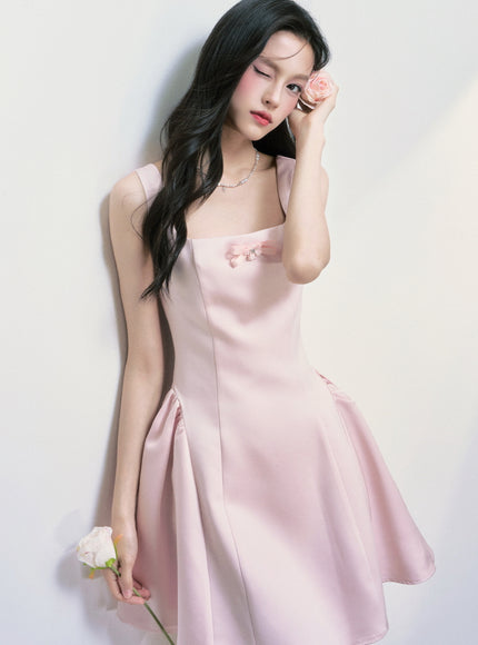 Darling Bow Mini Dress