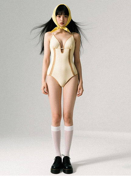 Golden Edge Swimsuit