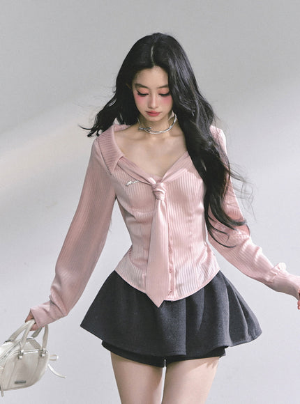 Knot Muse Pink Top