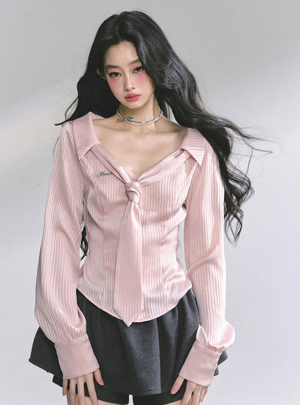 Knot Muse Pink Top