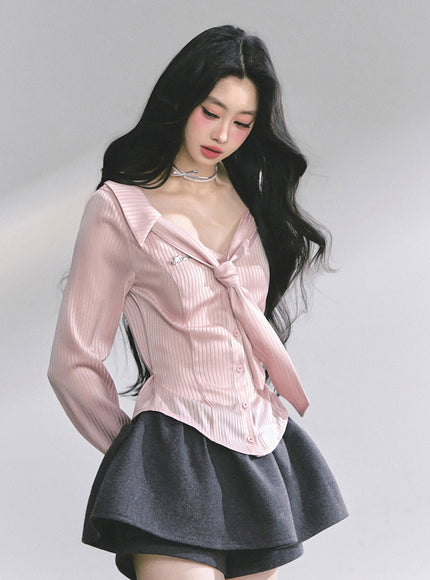 Knot Muse Pink Top