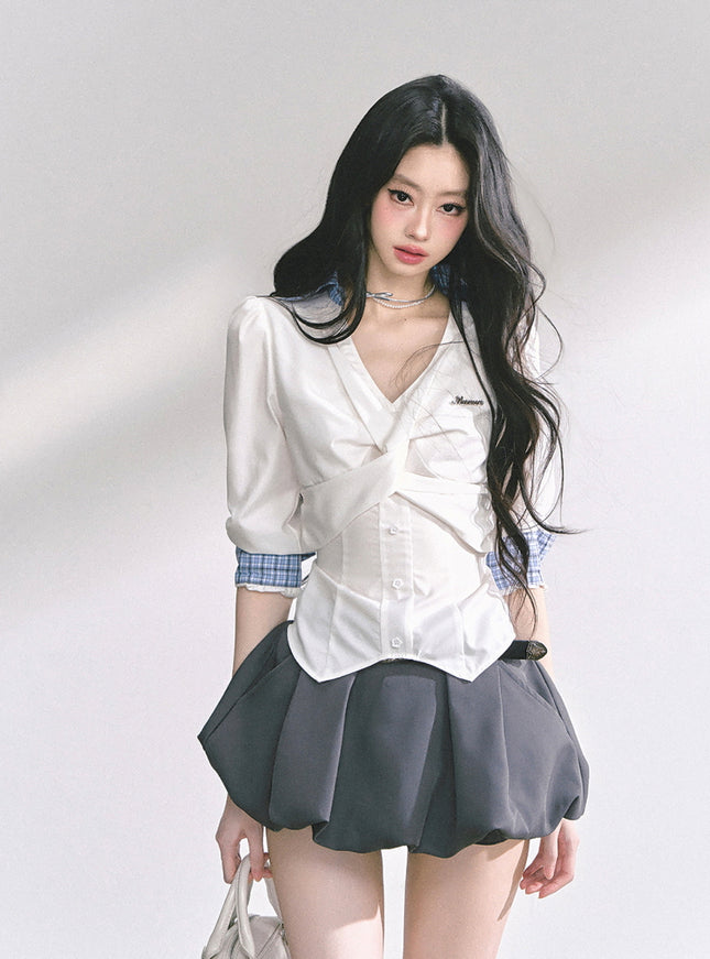 Twist Detail Blouse