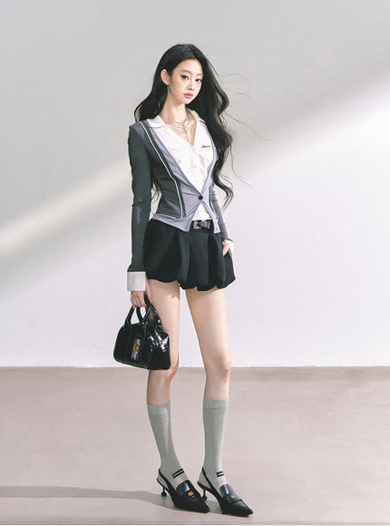 Smart Glow Shirt Cardigan