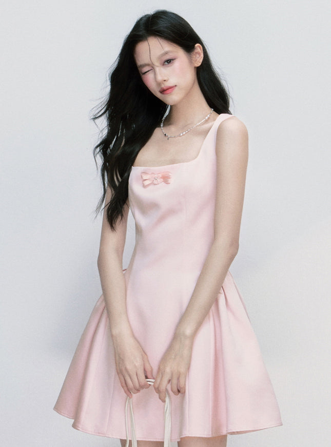 Darling Bow Mini Dress