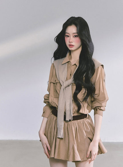 Heritage Shawl Dress Set