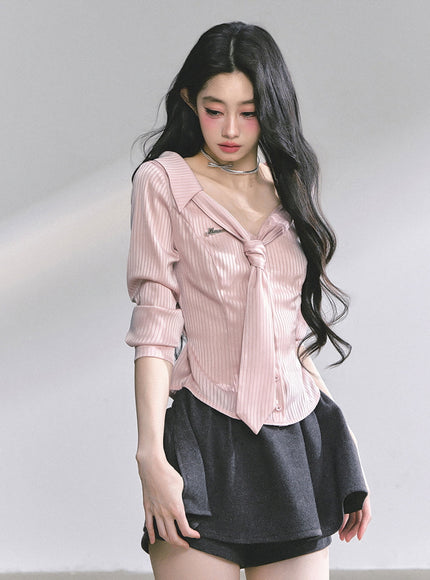 Knot Muse Pink Top