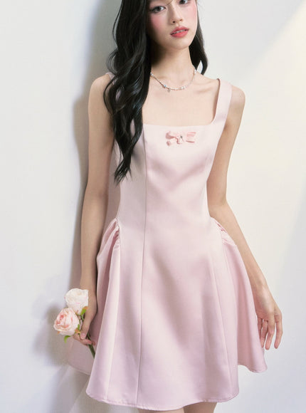 Darling Bow Mini Dress
