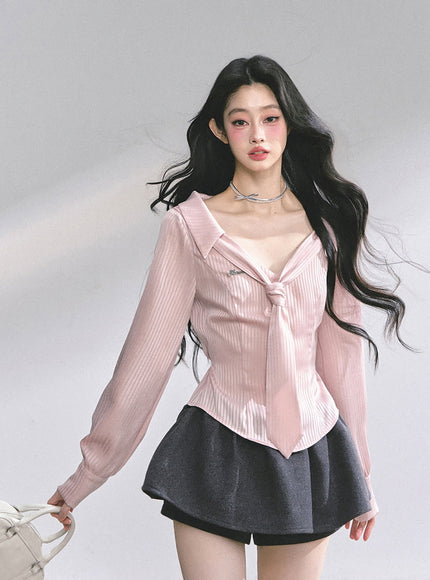 Knot Muse Pink Top