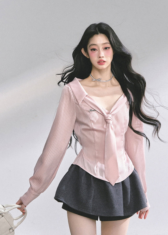 Knot Muse Pink Top