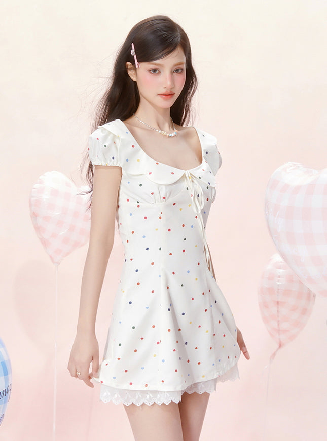 Candy Dot Sailor Dress