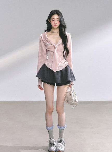 Knot Muse Pink Top